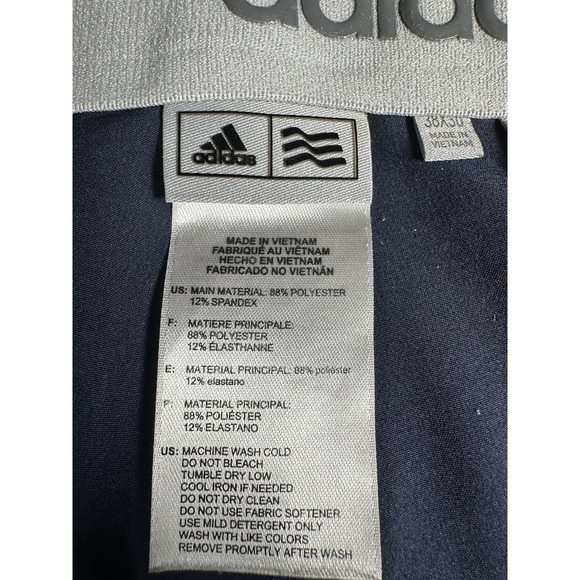 Adidas Golf Pants Men's 30x32 Climate Pleated Blue Casual Lightweight Performanc - Picture 7 of 12